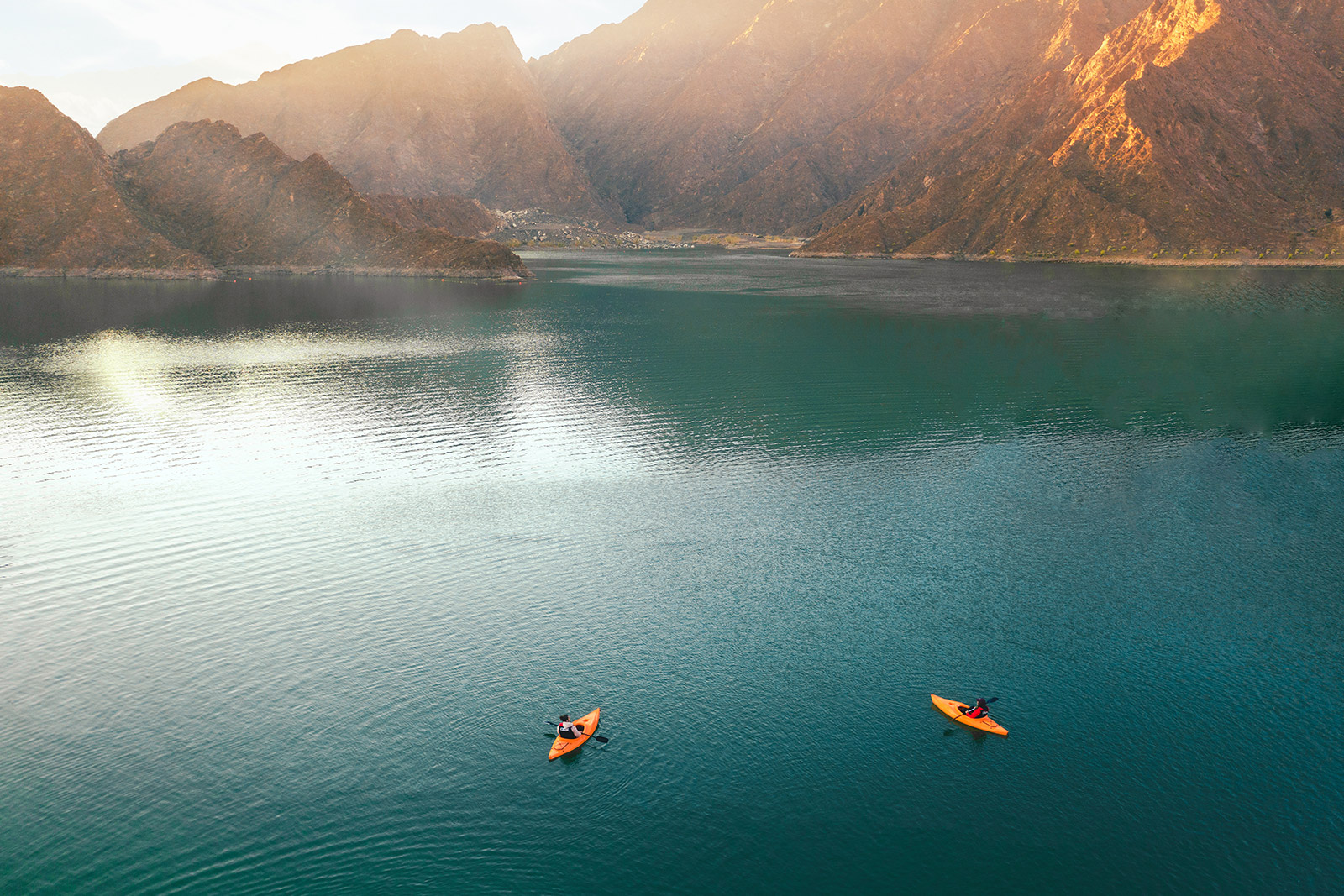 Hatta Dam in Dubai