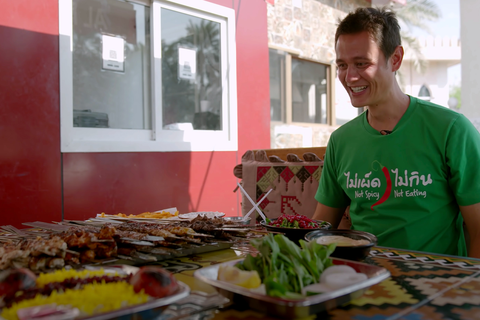 Mark Wiens 在迪拜